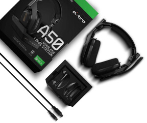 Casque de jeu sans fil et station de base Astro A50 noir/or pour Xbox/PC/Mac