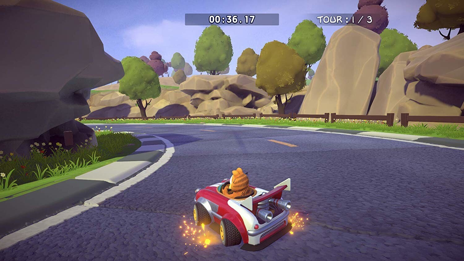 garfield kart deluxe