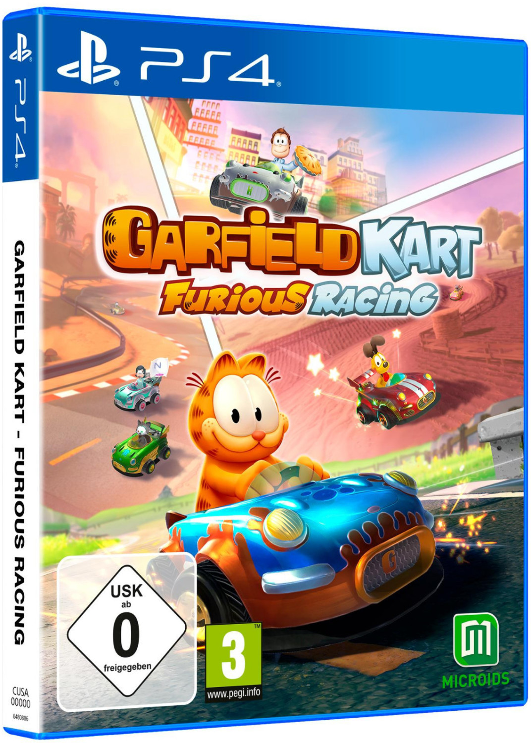 garfield kart ps4 garfield kart ps4