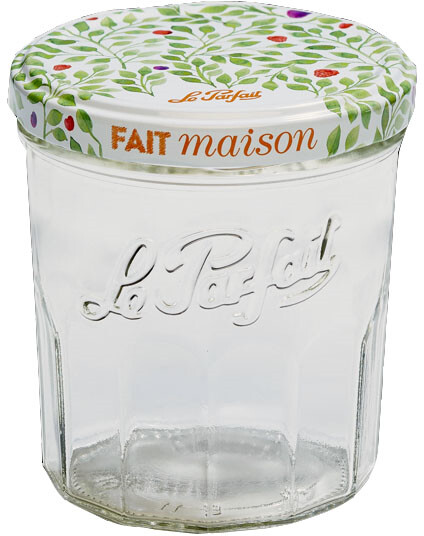 Le Parfait Lot de 6 pots à confiture ⌀ 82 mn Fait maison
