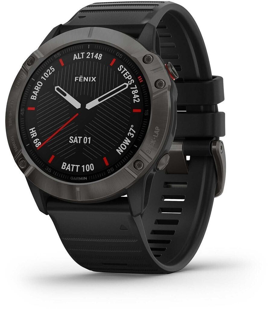 Garmin fenix 6X Sapphire gris