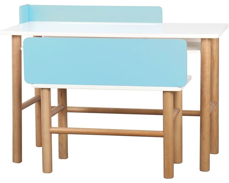 Miliboo Bureau enfant Berty bleu