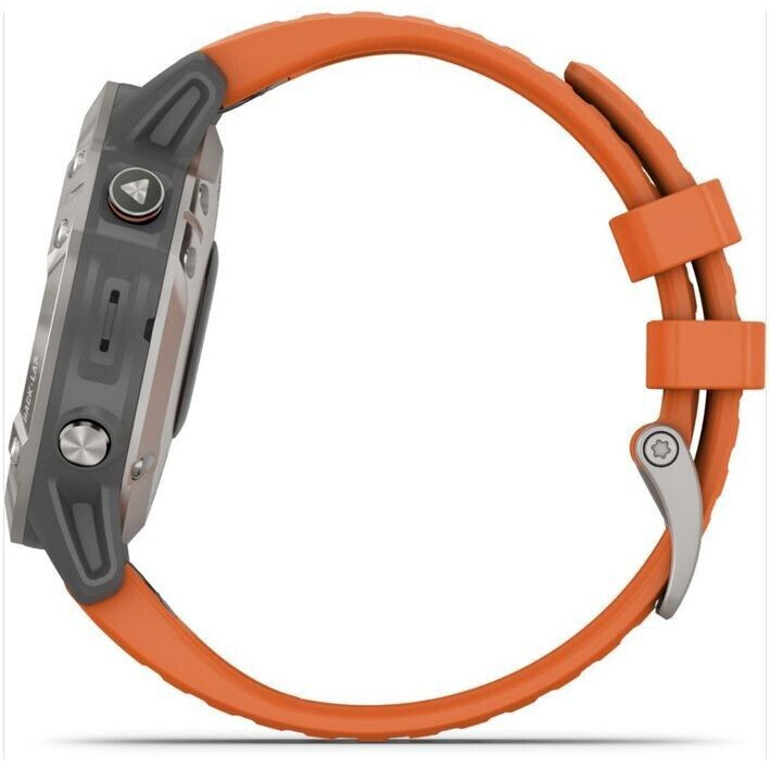 Garmin fenix 6x pro sapphire hotsell orange