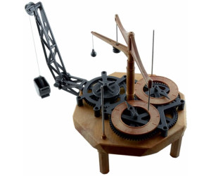 horloge de table en bois fonctionnel selon sur projet leonardiano Leonardo
