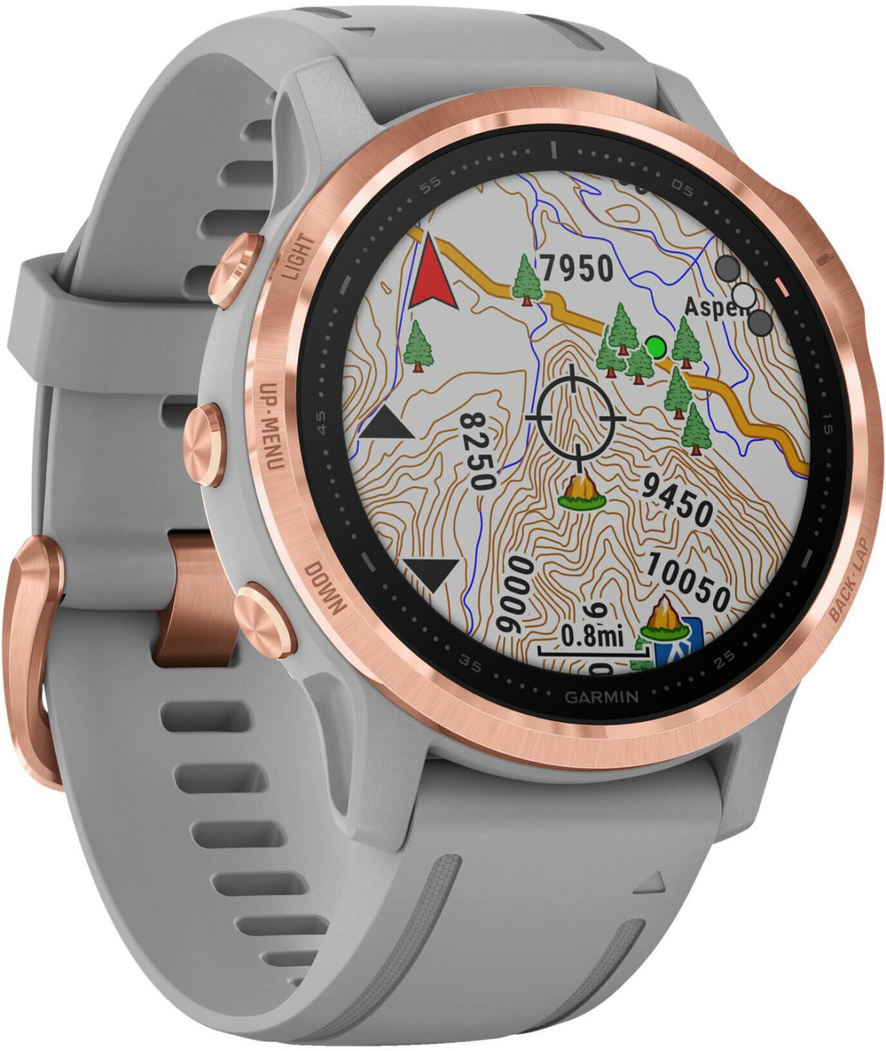 Fenix 6s sapphire hotsell rose gold black