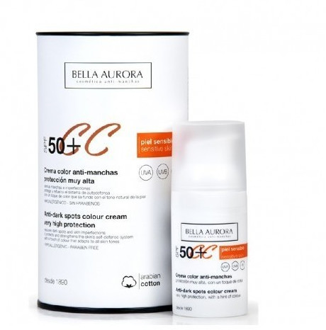 Bella Aurora Anti-dark Spots CC Cream SPF50 Protect (30ml)