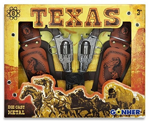 Gonher Coffret Texas revolver 8 coups (234/0)
