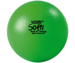 Fußball mit ELE-HautØ 21 cmGelb oder OrangeSoftball VOLLEY® Soft 
