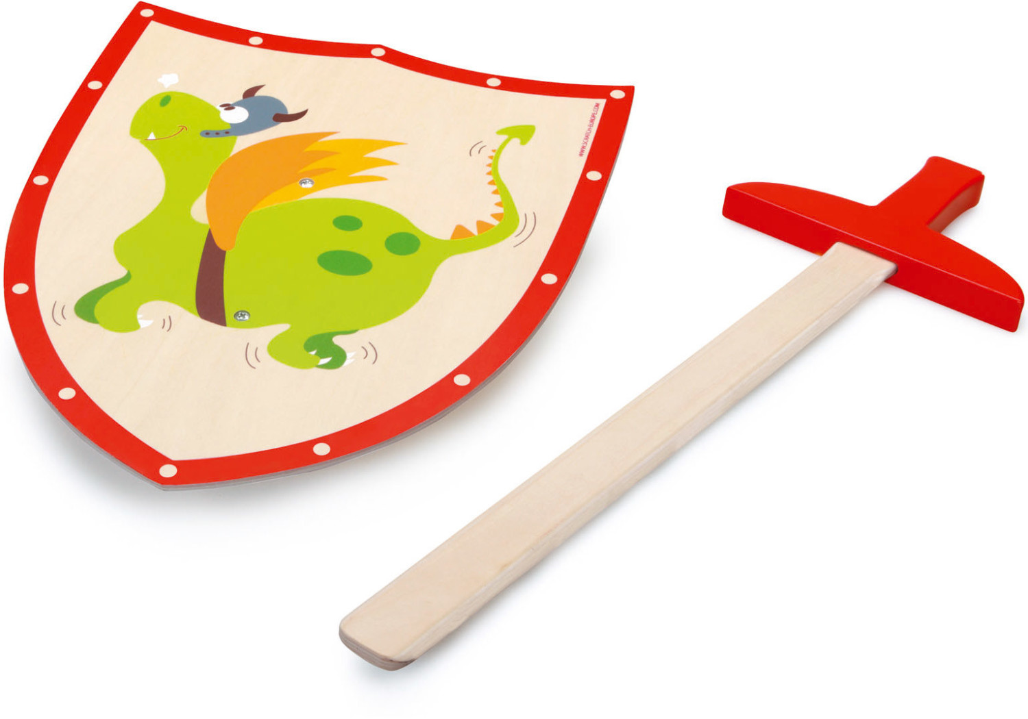 Scratch Europe Épée et bouclier dragon vert