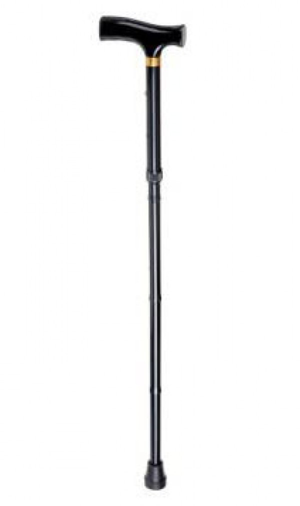 Alberts Aluminium Folding Stick with Adjustable Height Black ab 24,59