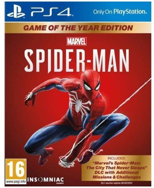  Marvel's Spiderman GOTY - PS4 : Video Games