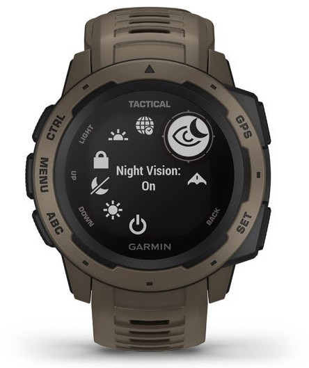 Garmin Instinct Tactical Edition marron