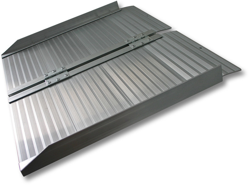 Wiltec Folding Ramp for Wheel Chair in Aluminium (122 cm)