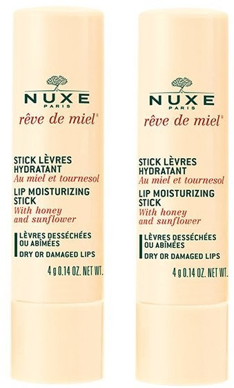 NUXE Reve de Miel Lip Moisturizing Lip (x2)