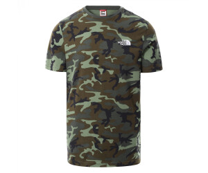 North face camo t shirt online