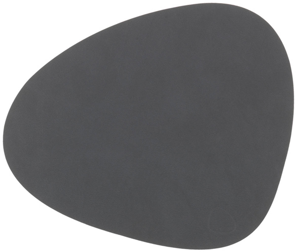 LINDDNA Placemat small Curve S 24 x 28 cm anthracite