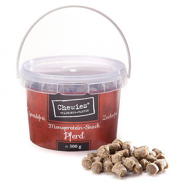Chewies Training Snack with horse 300g