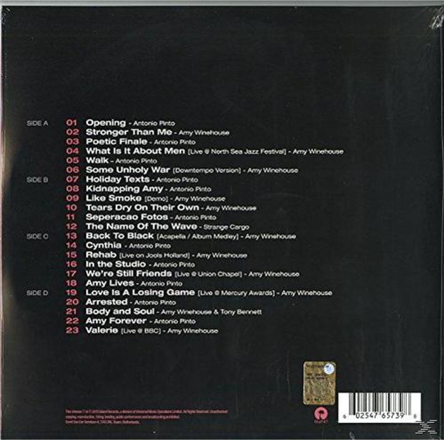 Island Amy Winehouse - AMY (Vinyl)