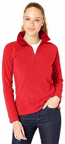 Columbia Women’s Glacial IV Half Zip Fleece red lily
