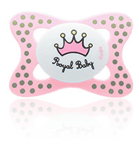 Dodie Sucette +6 mois Royal Baby Rose