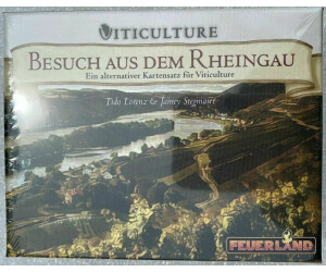 Feuerland Spiele Viticulture: Visita Dal Rheingau – Espansione Con 80 Nuove Carte Visitatore (tedesco)