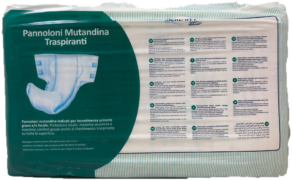 Serenity Soft Dry Pannolone Mutanda Super L (30 pz.) a € 18,92 (oggi)