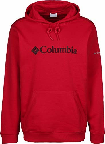 Columbia CSC Basic Logo II Hoodie mountain red