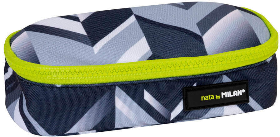 MILAN Oval-shaped pencil case