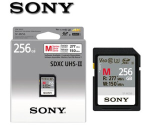 Carte mémoire SanDisk 256GB pour Sony Vlog ZV-1