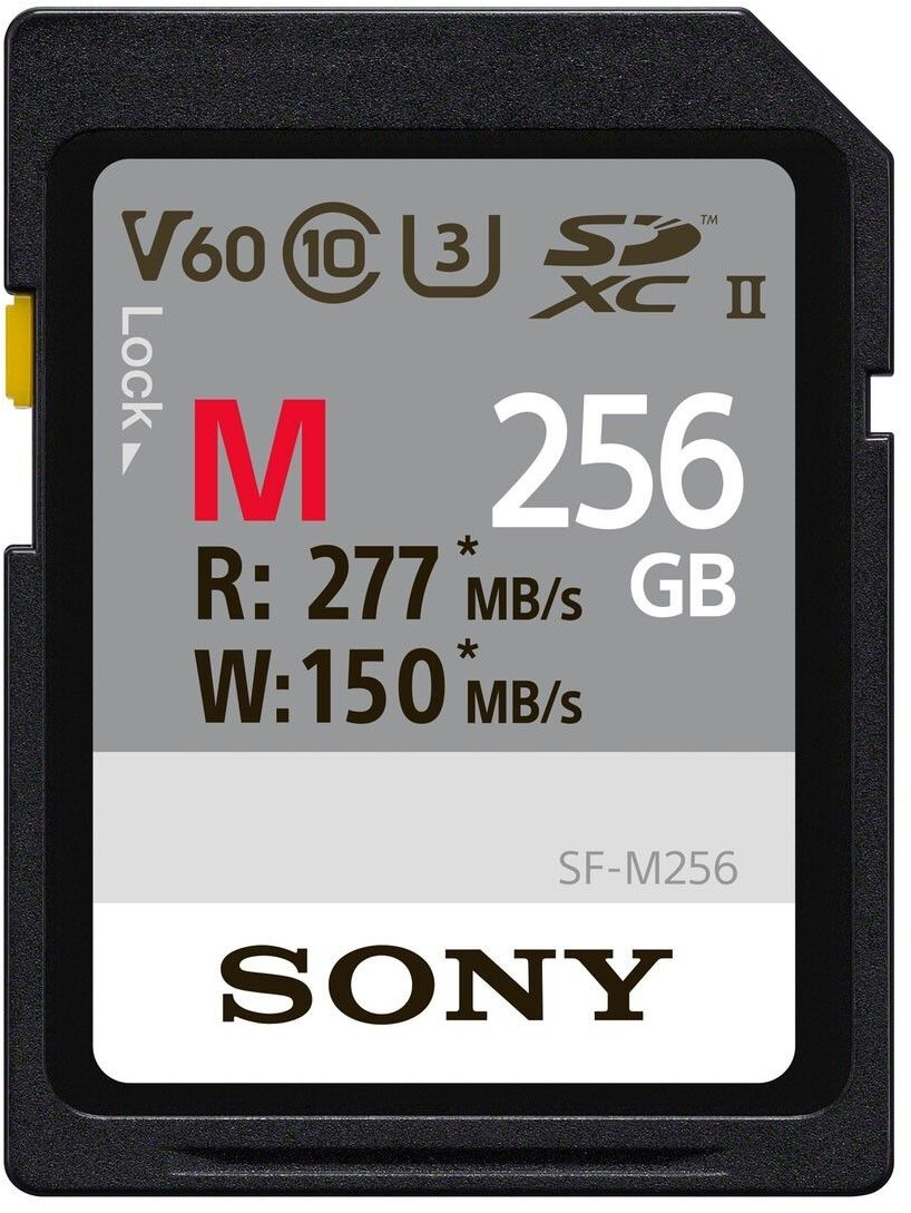 Sony SDXC UHS-II 256 Go (SF-M256)