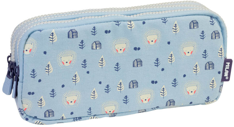 MILAN 3-Zip Pencil Case