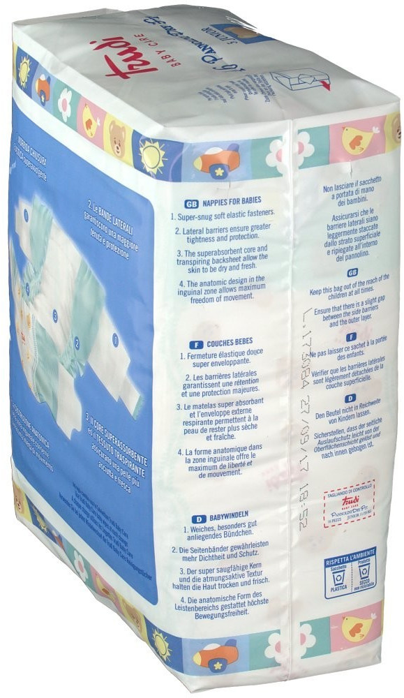 Pannolini Trudi Baby Care Junior 11/25 Kg - Confezione Da 6 Pacchi - Foto 3