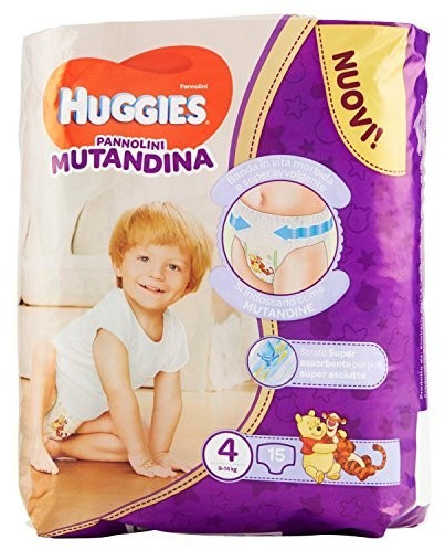 Huggies Mutandina Size 4 (9-14kg) 15 pcs.