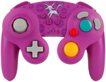 PowerA Wireless Gamecube Controller for Nintendo Switch (Pokémon Espeon)