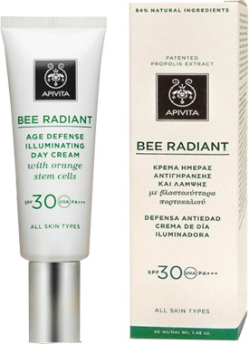 Apivita Bee Radiant Age Defense Illuminating Day Cream (40 ml)