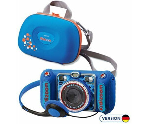 VTech - KIDIZOOM Duo DX 1 Appareil Photo numérique avec 10 Fonctions  différentes Bleu - 3480-520022