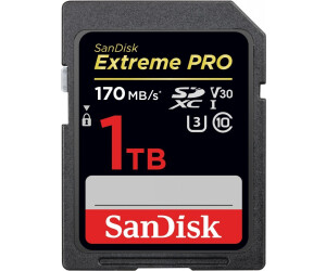 SanDisk Extreme PRO UHS-I U3 V30 SDXC 1TB (SDSDXXY-1T00)