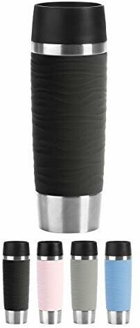 Emsa Travel Mug Waves Grande black