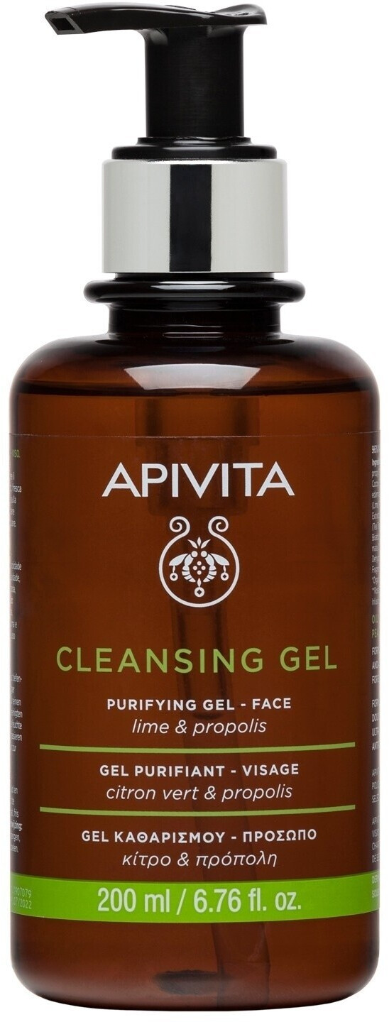 Apivita Cleansing Purifying Gel for Oily/Combination Skin (200 ml)