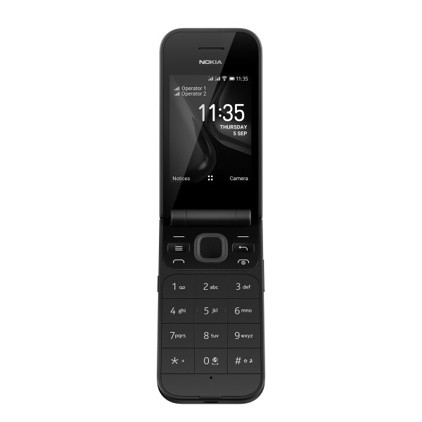 Nokia 2720 Flip schwarz, Bild 2