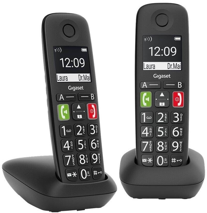 Gigaset E290 Duo noir