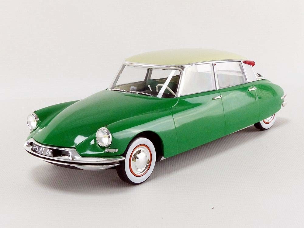 Norev Citroën DS 19 1956 vert printemps/champagne 1:18 (181480)