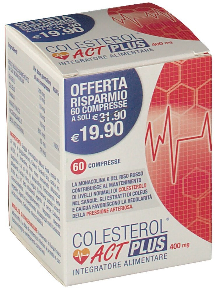 F&F Colesterol Act Plus (60cpr)