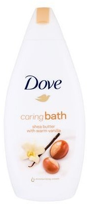 Dove CaringBath Shea Butter with Warm Vanilla (500ml)