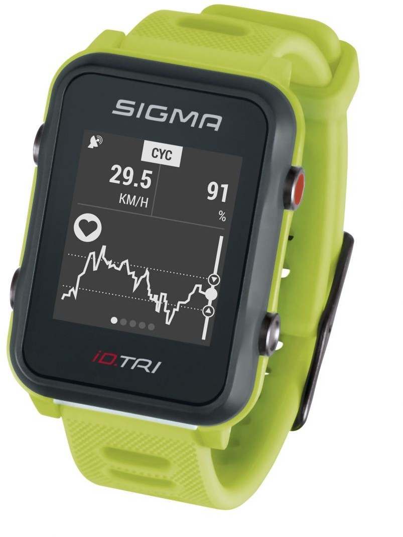 Sigma iD.TRI set vert neon