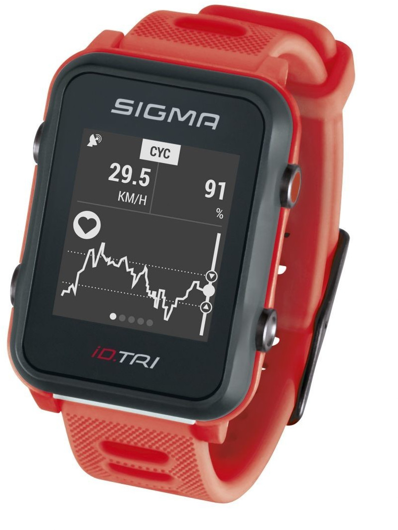 Sigma iD.TRI set rouge neon