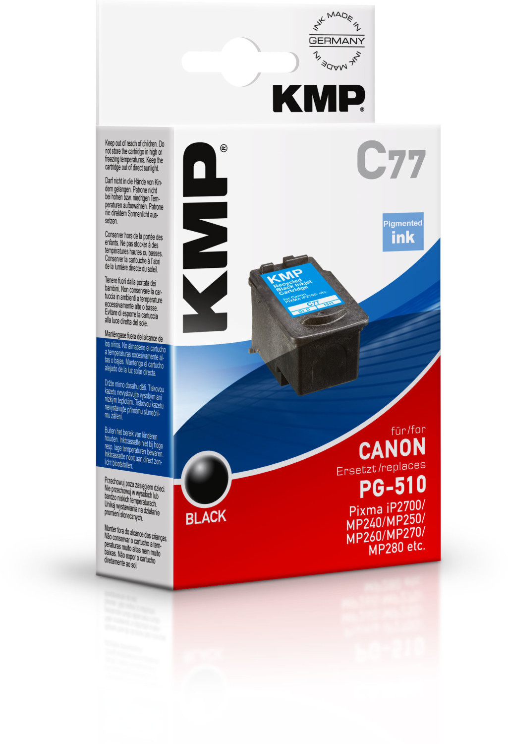 KMP C77 pour Canon PG-510BK