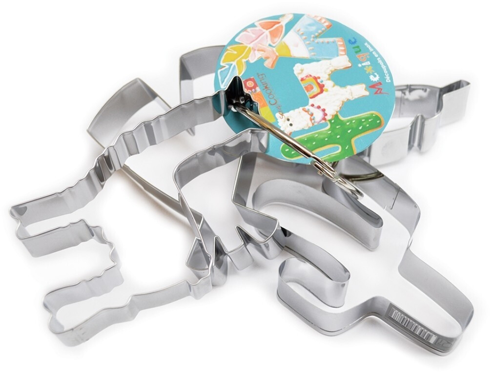 ScrapCooking 4 découpoirs lama sur cintre