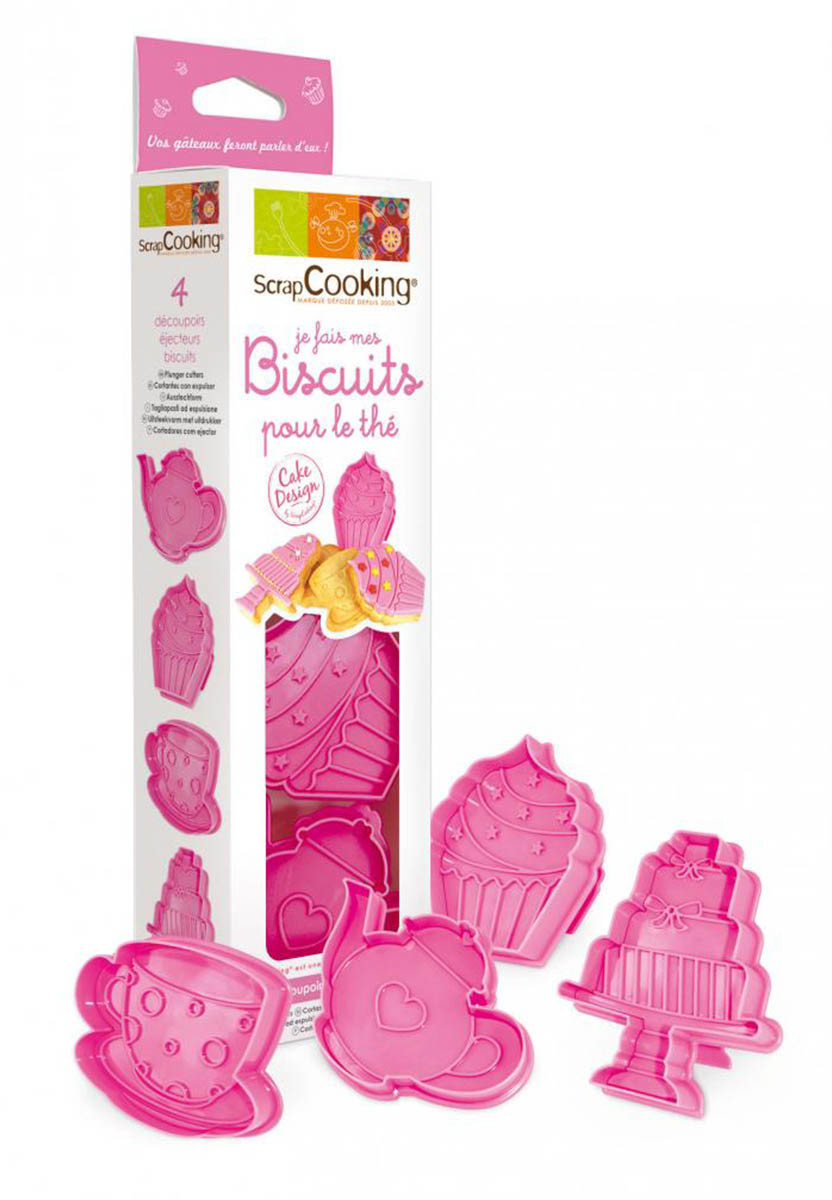 ScrapCooking Kit emporte-pièces Je fais mes biscuits pour le thé