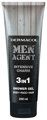 Dermacol Men Agent Intensive Charm 3in1 Shower Gel (250ml)